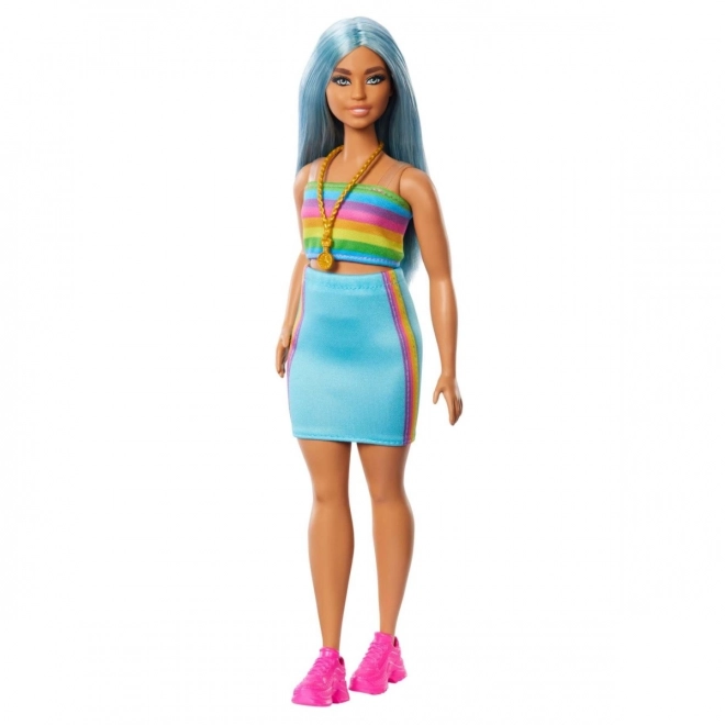 Barbie Fashionistas long blue hair