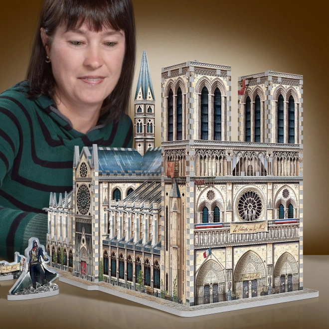 3D puzzel Assassin's Creed Unity: Notre-Dame Kathedraal 860 stukjes