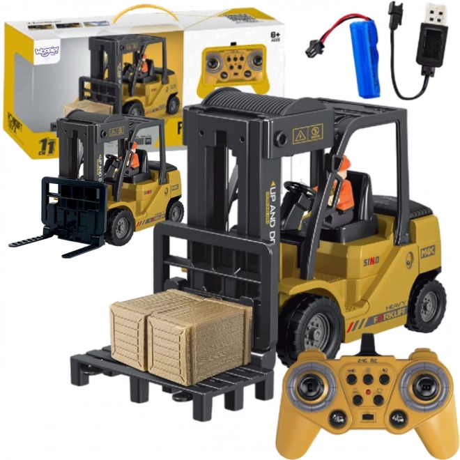 Woopie op afstand bestuurde vorkheftruck RC 1:24