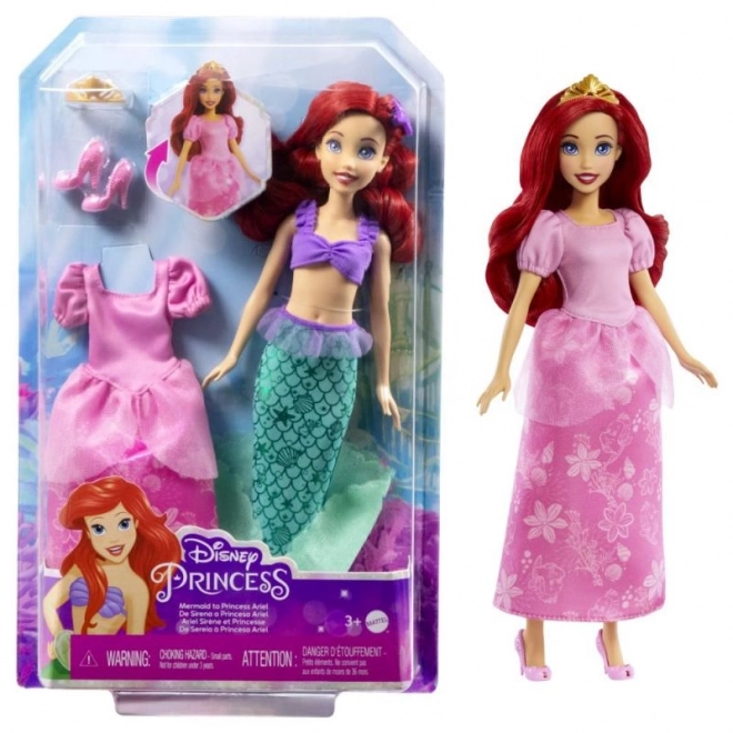 DP Kleine Zeemeermin Ariel met prinsessenjurk HMG49