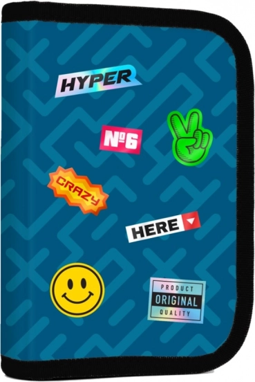 Trousse 1 étage, 2 rabats, vide OXY GO Stickers