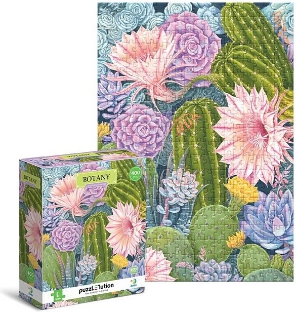 DODO Puzzel Botanica: Cactussen en Vetplanten 350 stukken