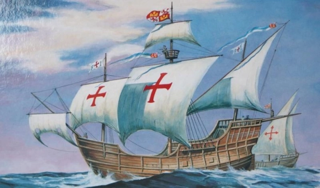 Modelschip Santa Maria 1:270