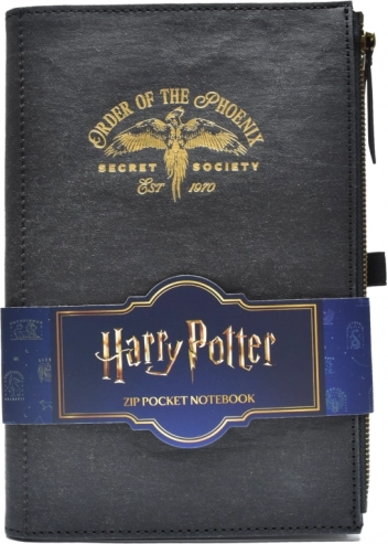 Harry Potter zaknotitieboek met vak en rits Order of the Phoenix A5