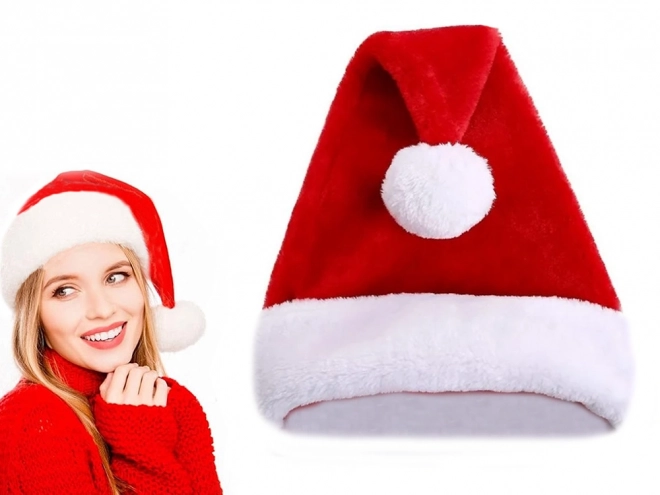 Kerstmuts met pompon