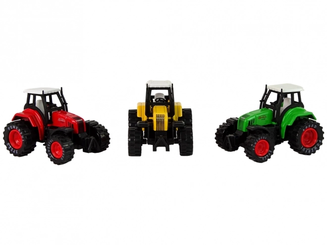 Kindertractor met metalen aandrijving