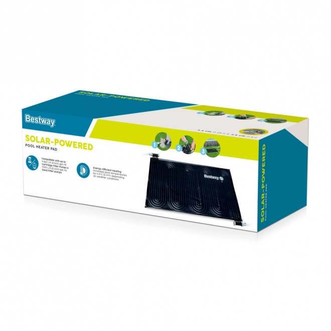 Panneau de chauffage solaire 110 x 171 cm pour piscine Bestway 58423