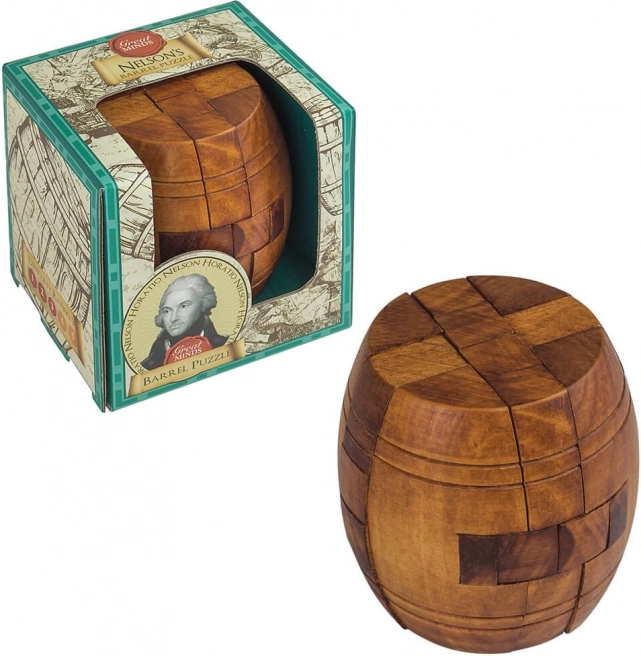 Wooden Puzzle Nelson's Barrel