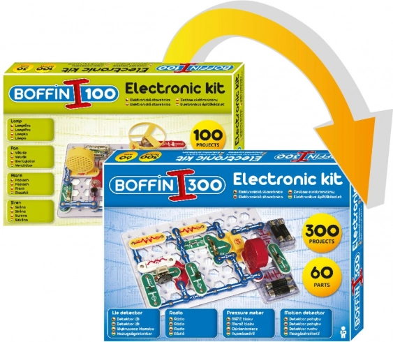 Erweiterung Bausatz Boffin 100 zu Boffin 300