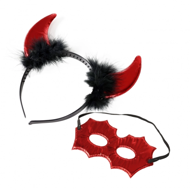 Duivelse diadeem met masker