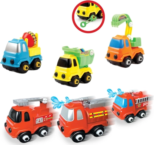 Set of 3 Assembly Cars