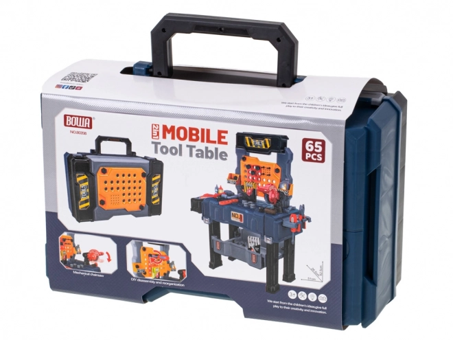 Werkbank met gereedschap - 65 stuks