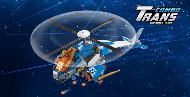 Bausteinset Qman Sky Overlord