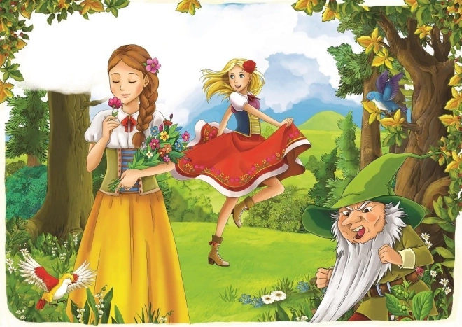 Puzzel Sprookjesroos 100 stukjes