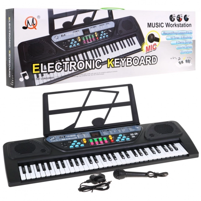 Kinderkeyboard met lesmodus 5+ met microfoon en opnemen