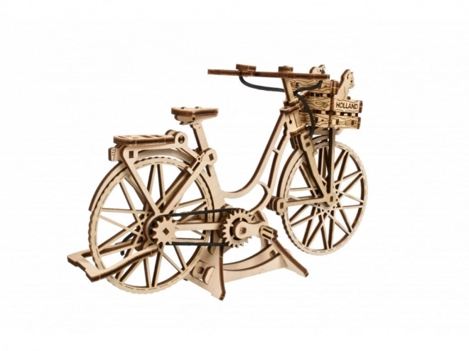 Puzzle mécanique en bois 3D Ugears Vélo Holland