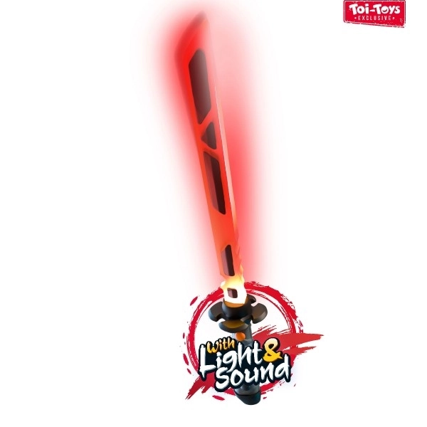 Ninja set sword + mask + darts with sound and light
