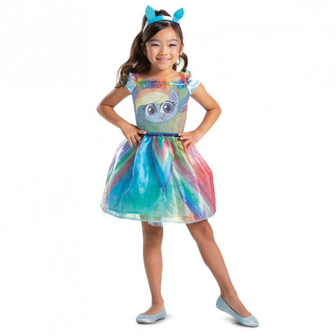 Kostuum My Little Pony - Rainbow Dash voor kinderen 3-4 jaar