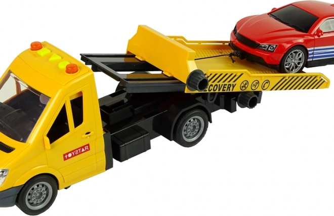 Lifting ramp and extendable hook