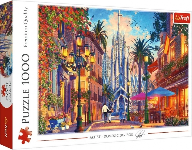 Puzzel 1000 - Barcelona, Spanje
