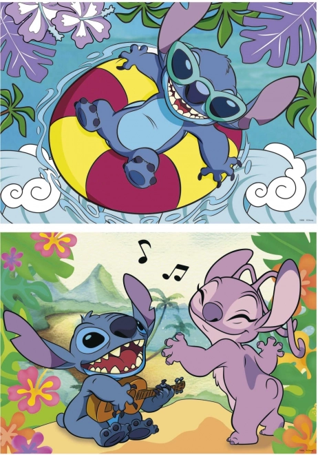 Educa puzzel Stitch 2x100 stukjes