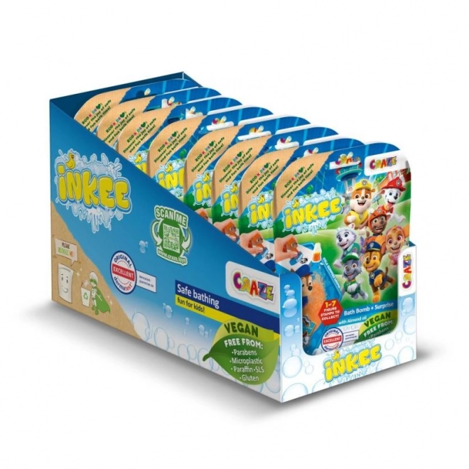 INKEE - Bruisende badbom met verrassing - Paw Patrol
