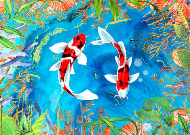 Just Keep Swimming Puzzle 1000 pieces