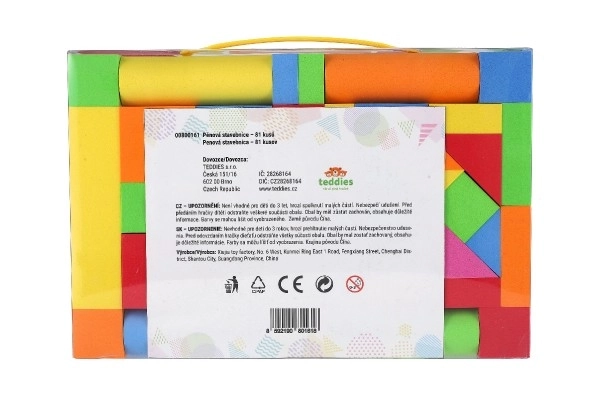 Colorful Foam Construction Set for Children
