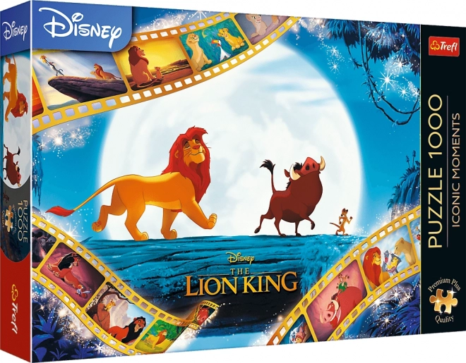 Puzzel Premium Plus Iconische Momenten: De Leeuwenkoning 1000 stukjes