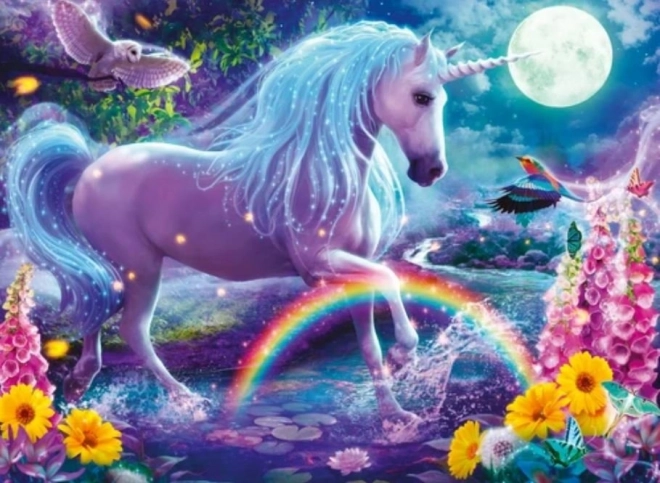 Ravensburger puzzel met sprankelende eenhoorn 100 stukjes