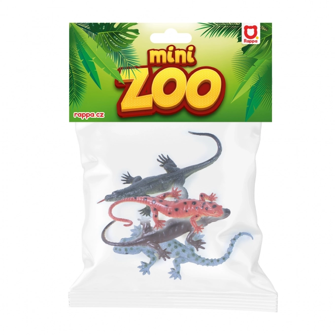 Colorful Lizards Set of 4 Pcs
