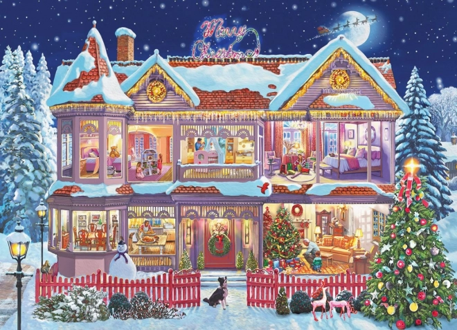 Puzzle Christmas Preparations 1000 Pieces EUROGRAPHICS