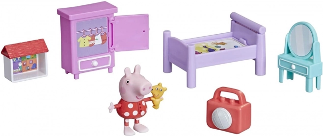 Peppa Pig: Bedtime – Playset with Bed and Accessories