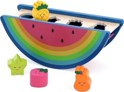 Houten inlegpuzzel Meloen van Andy Westface
