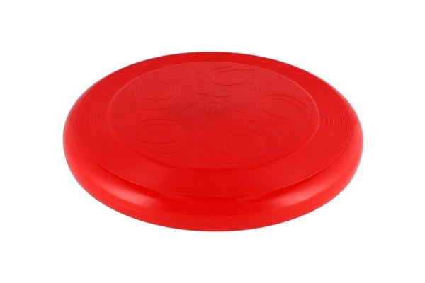Vliegende schotel Frisbee kunststof 23cm mogelijkheid 4 kleuren 12m+