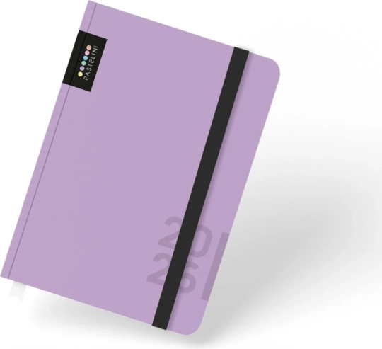 Weekagenda A6 2026 PASTELINI paars