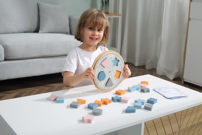 Houten insteekpuzzel
