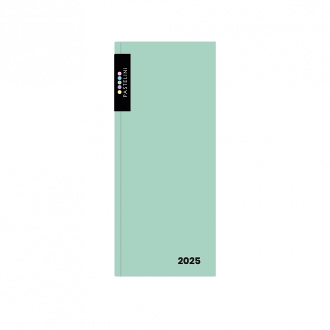 Weekplanner 2025 Pastelini groen