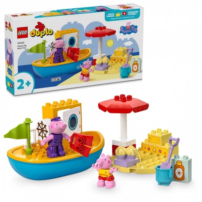 LEGO DUPLO 10432 Peppa Pig Peppa en het boottochtje