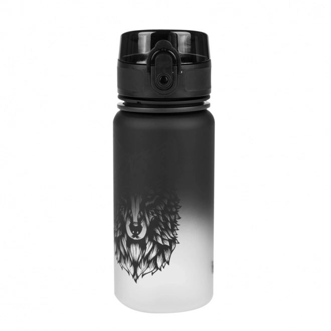 BAAGL Bouteille à boire en tritan Gradient Loup 350 ml