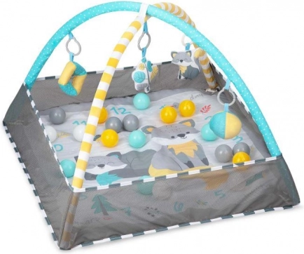 Tapis d’éveil et éducatif MoMi LAMMIS avec balles