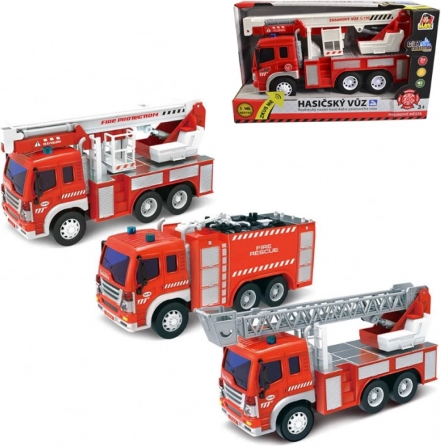 Brandweerauto City Collection op batterijen