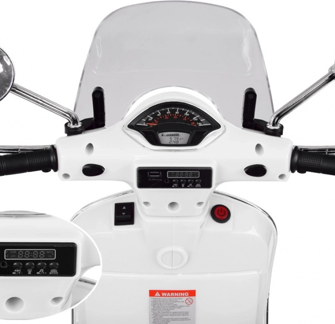 Electric Scooter Vespa GTS Super for Kids – White