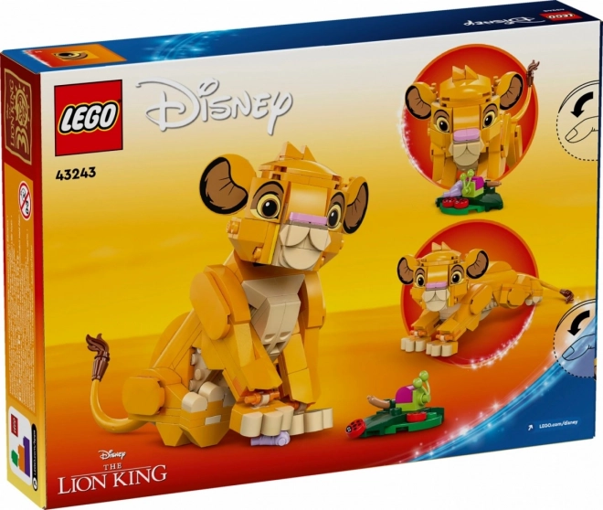 LEGO Disney 43243 Kleine Simba van De Leeuwenkoning