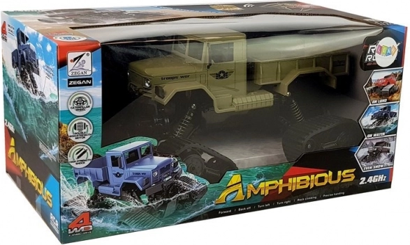Amfibisch plezier op land en water