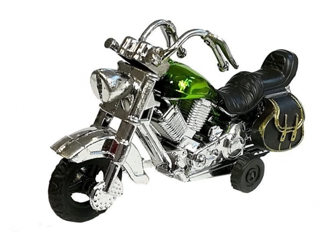 Set van motorfietsen met wind-op mechanisme, 4 stuks