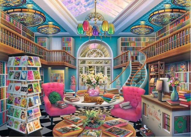 Puzzle 1000 Pieces Book Palace RAVENSBURGER