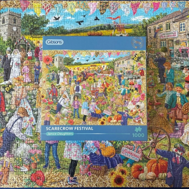 Puzzelfestival vogelschrik 1000 stukjes