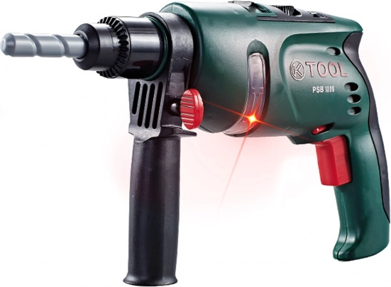 Realistic battery-powered cordless drill