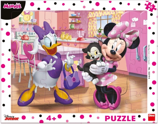 Puzzle Dino Minnie rose 40 pièces